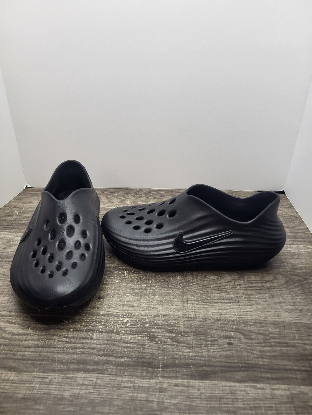 Nike ReactX Rejuven8 Black Recovery Shoes Zoom Womens Size 7